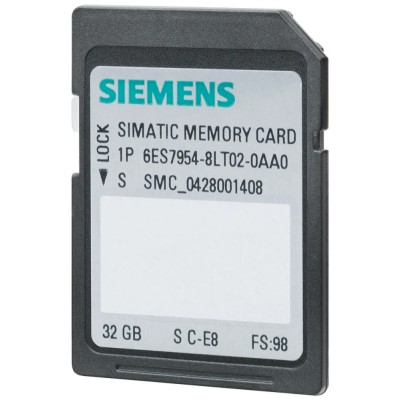 Siemens 6ES7954 Series Memory Card 32GB Flash Storage for S7-1x00 CPU 6ES7954-8LT03-0AA0
