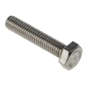 RS PRO Stainless Steel Hex Bolt M6 x 30 mm Plain Finish DIN 933 190-197