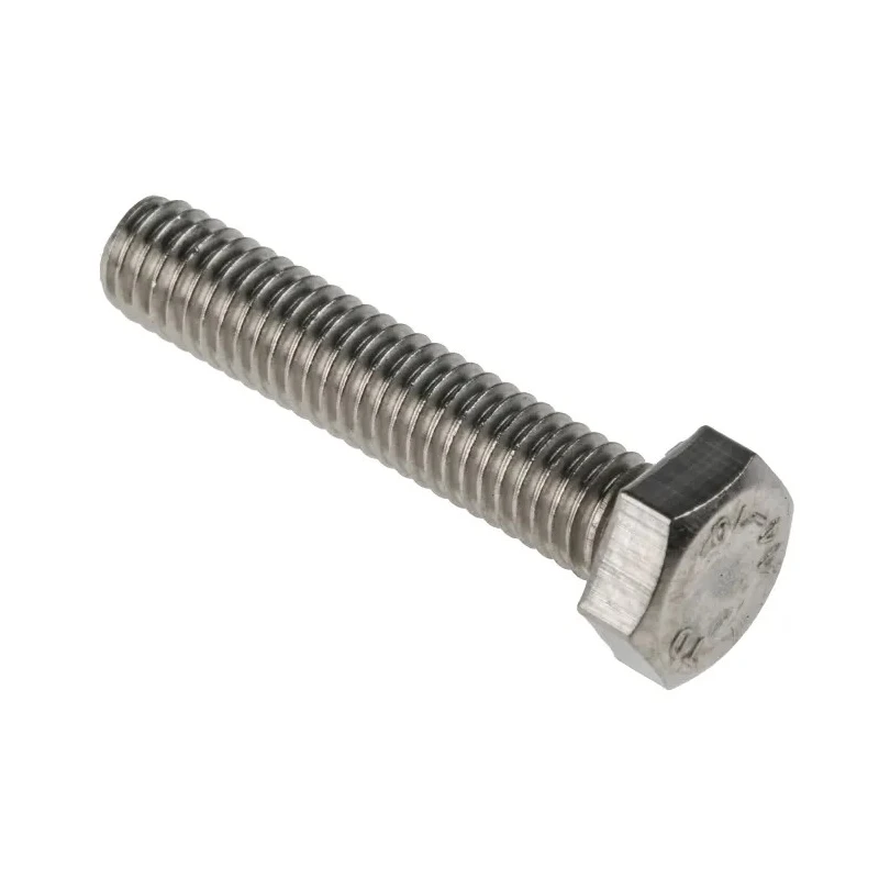 RS PRO Stainless Steel Hex Bolt M6 x 30 mm Plain Finish DIN 933 190-197