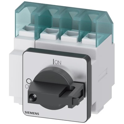 Siemens SENTRON Switch Disconnector Enclosed 4-Pole IP65 RK5 Mechanical Fuse Size 3LD2122-1TL11