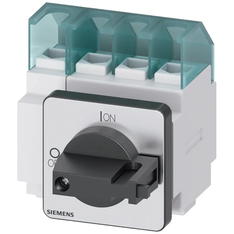 Siemens SENTRON Switch Disconnector Enclosed 4-Pole IP65 RK5 Mechanical Fuse Size 3LD2122-1TL11