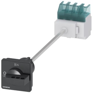 Siemens SENTRON 4-Pole Enclosed Switch Disconnector IP65, Mechanical Fuse Size RK5, Model 3LD2217-1TL11