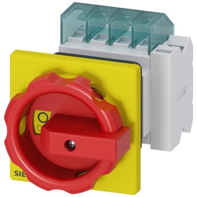 Siemens SENTRON Enclosed 3-Pole Switch Disconnector 16 A RK5 Fuse Size 3LD2054-1TP53