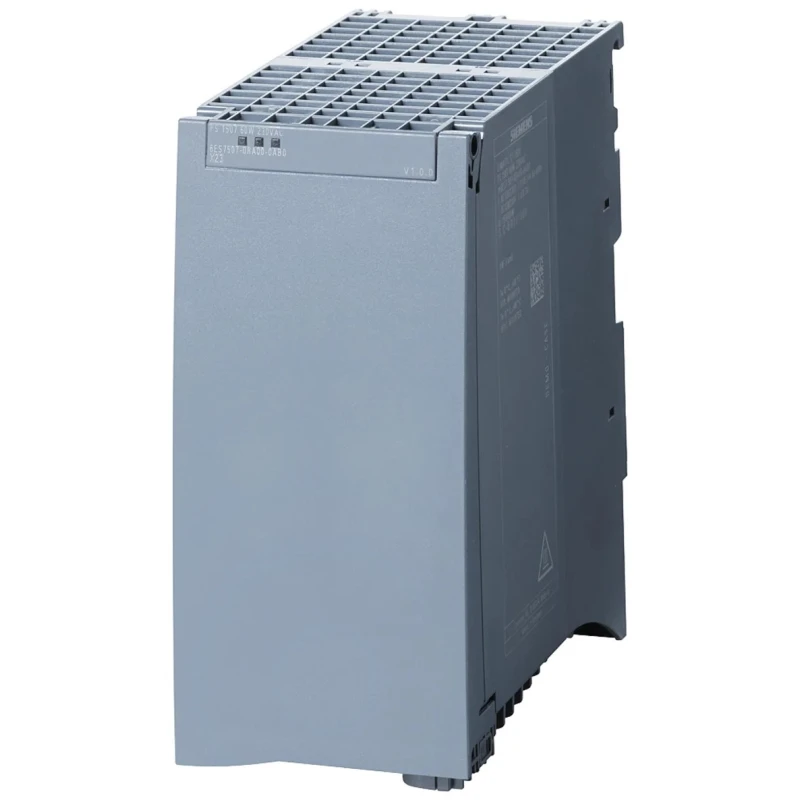 Siemens 6ES7507 Series Power Supply for Use with SIMATIC S7-1500, 60W Output, IP20, IEC Standard 6ES7507-0RA00-0AB0