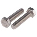 RS PRO Stainless Steel Hex Bolt M8 x 35 mm, Fully Threaded, DIN 933 190-298