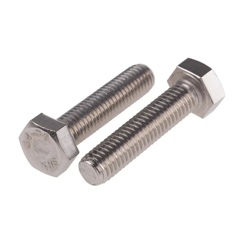 RS PRO Stainless Steel Hex Bolt M8 x 35 mm, Fully Threaded, DIN 933 190-298