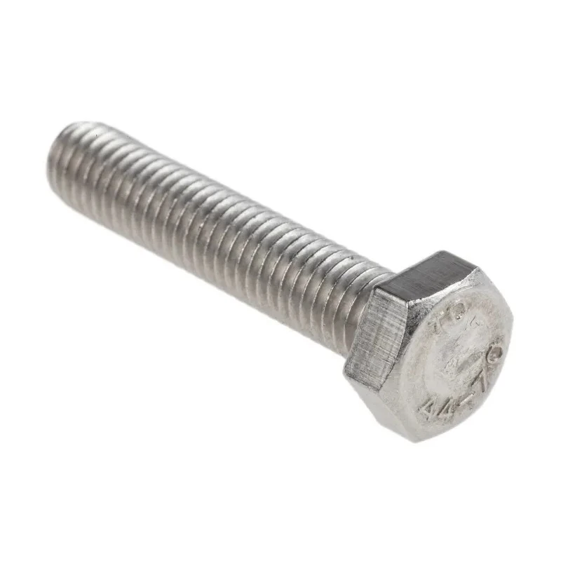 RS PRO Stainless Steel Hex Bolt M8 x 40 mm DIN 933 Corrosion Resistant 316 A4 Stainless Steel 190-305
