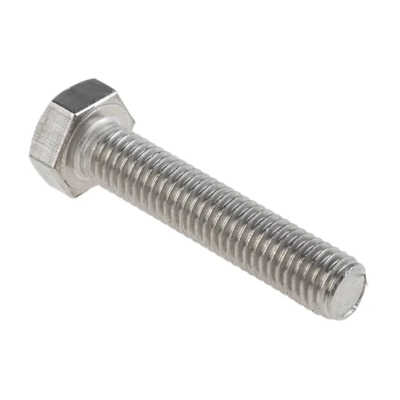 RS PRO Stainless Steel Hex Bolt M8 x 40 mm DIN 933 Corrosion Resistant 316 A4 Stainless Steel 190-305