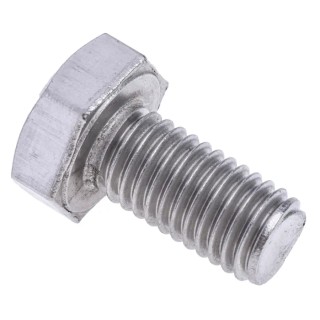 RS PRO Plain Stainless Steel Hex Bolt M10 x 20 mm DIN 933 316 A4 Stainless Steel 190-349