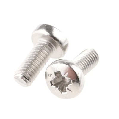 RS PRO Pozidriv Pan Stainless Steel Machine Screw M4 Thread 10 mm Length 190-490