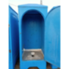 Metasteel Sintex Portable Toilets Prefab 1000L Tank Capacity