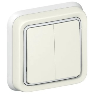 Legrand White 2 Way Emergency Stop Button Key Operated Switch Automatic 2 Pole Illuminated Time Lag Switch 0 698 55