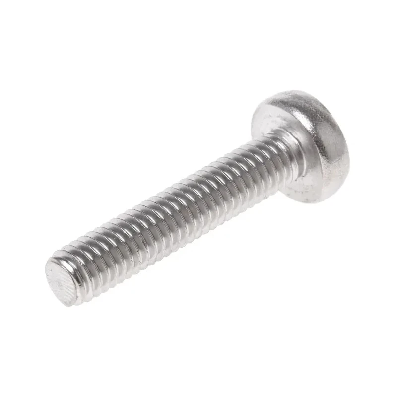RS PRO Pozidriv Pan Head Stainless Steel Machine Screw M6 30 mm 190-636