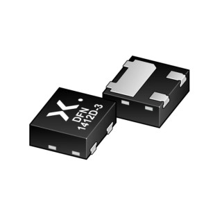 Nexperia Resistor-Equipped Transistor PNP 100 mA, 50 V, Surface Mount DFN1412D-3 PDTA124EQC-QZ
