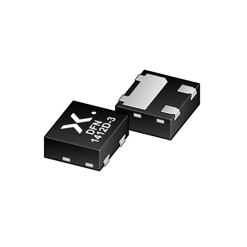 Nexperia Resistor-Equipped Transistor NPN 100 mA 50 V 3-Pin DFN1412D-3 PDTC124XQC-QZ