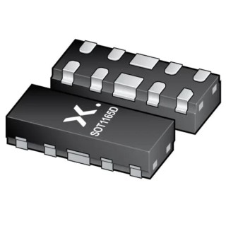 Nexperia Bi-Directional ESD Protection Diode, 10-Pin DFN2510D, 6V Breakdown Voltage, 7A Peak Pulse Current PESD4USB3B-TTS
