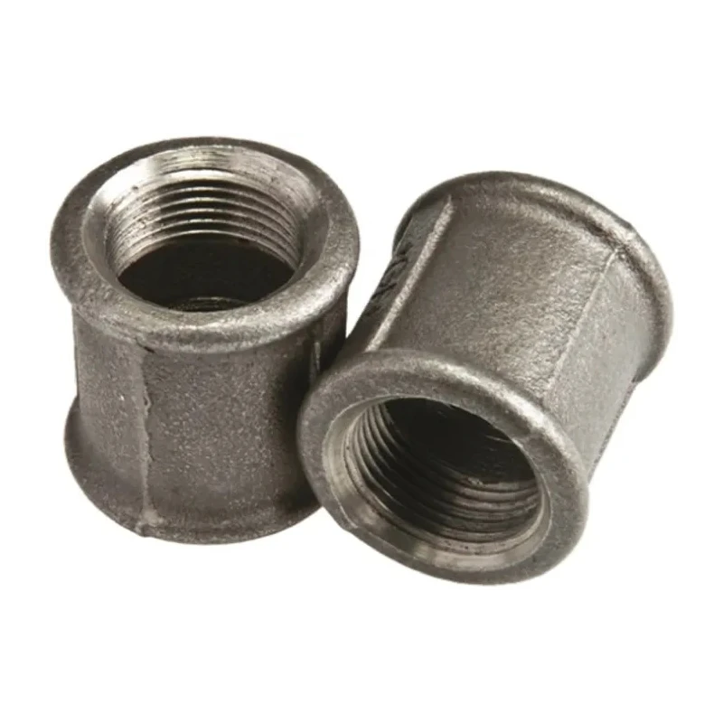 Georg Fischer Black Oxide Malleable Iron Fitting Socket Female BSPP 1 in to Female BSPP 1 in 3/8 in 770270106