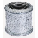Georg Fischer Galvanised Malleable Iron Fitting Socket Female 1 in to Female 1 in 770270206
