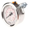 WIKA Stainless Steel Case Pressure Gauge G 1/4 Male Thread 6 bar Maximum Pressure 60°C Operating Temperature Model 7075538