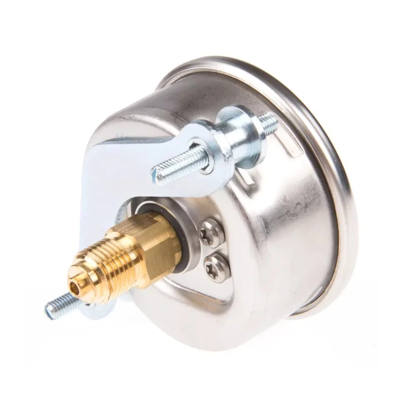 WIKA Stainless Steel Case Pressure Gauge G 1/4 Male Thread 6 bar Maximum Pressure 60°C Operating Temperature Model 7075538