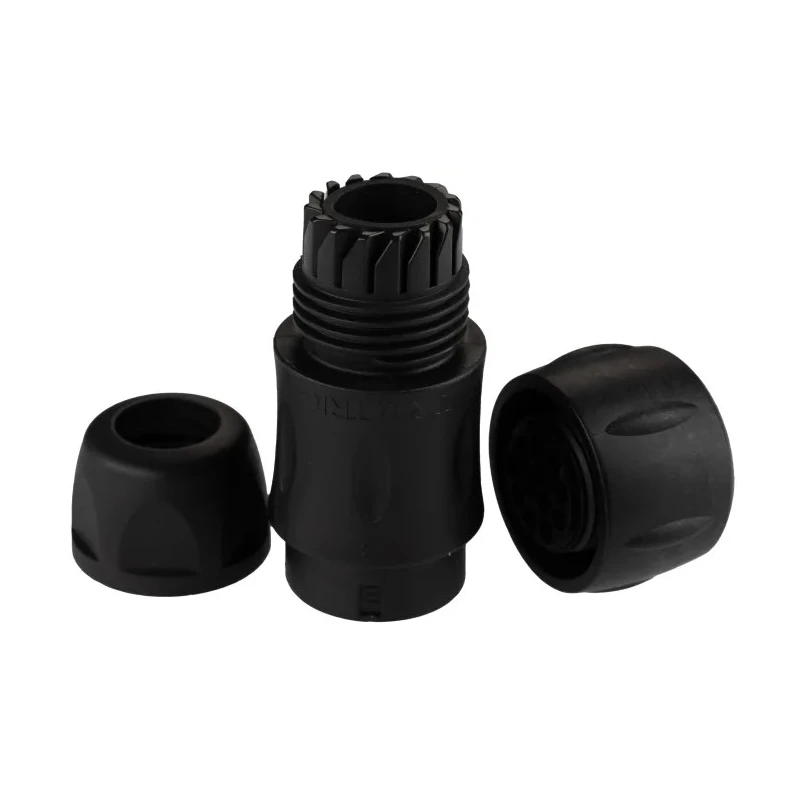 Souriau Sunbank by Eaton Circular Connector, 12 Contacts, Cable Mount, Socket Female, IP68 IP69K, Thermoplastic UTS6JC1412S