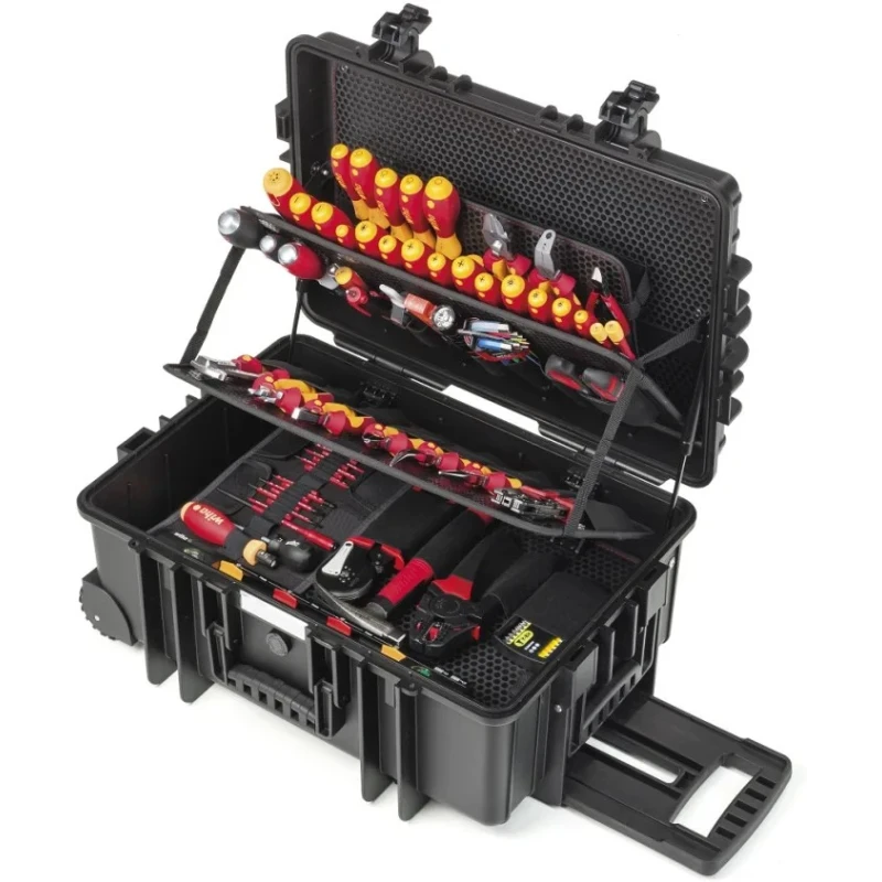 Wiha 116 Piece Electrician Tool Kit with Case VDE/1000V Approved 42069
