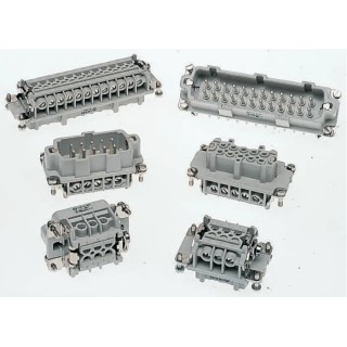 EPIC Heavy Duty Power Connector Insert 16A H-BE Series Female, 48 Contacts 10197000+10205000