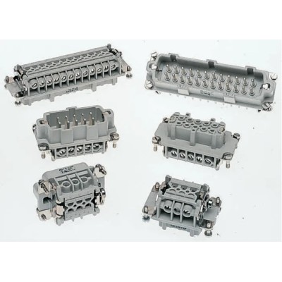 EPIC Heavy Duty Power Connector Insert 16A H-BE Series Female, 48 Contacts 10197000+10205000