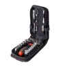 Wiha 40-Piece 1/4 in Hexagon Bit Set with Chrome Finish, 185mm Overall Length 44684