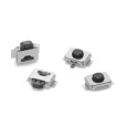 Omron Black Surface Mount Tactile Switch 2.5mm Actuator Length SPST 50mA IP40 