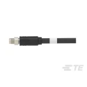 TE Connectivity SPE Unterminated Ethernet Cable 500 mm Black Thermoplastic TB1141D4722-001