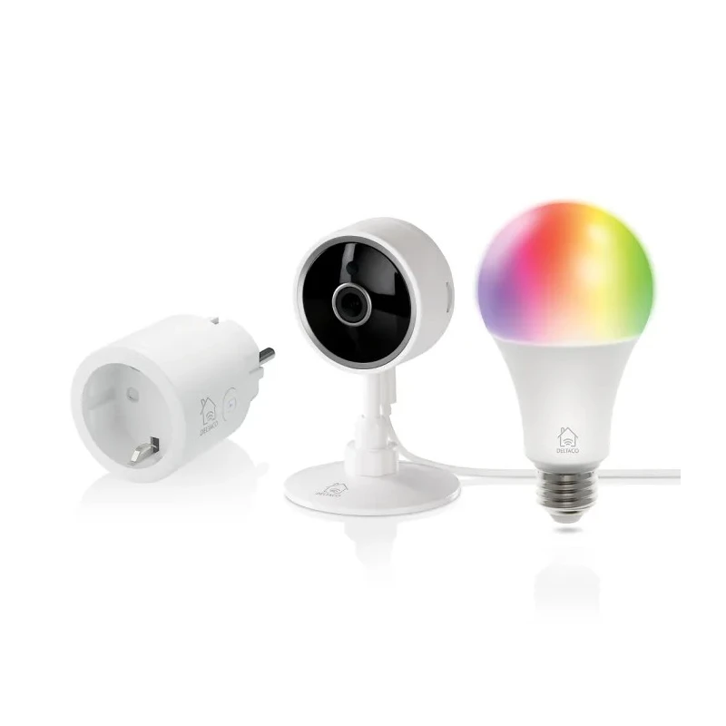 Deltaco Network IR Wireless CCTV Camera 1920 x 1080 Pixel 240V SH-KIT02