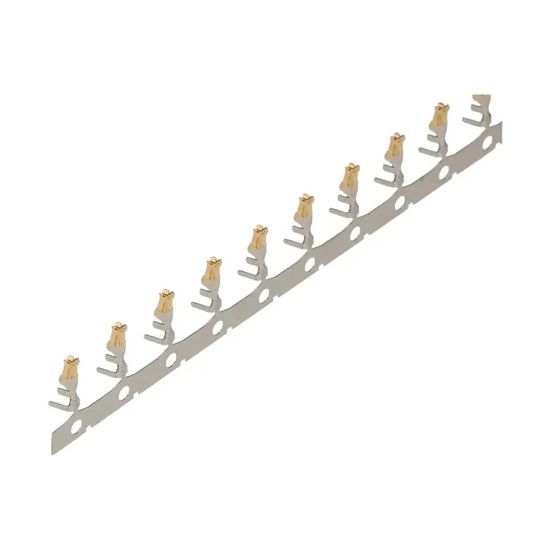 Molex Female Crimp Contact 2.5A Current, Gold Plated Phosphor Bronze, 22 to 28 AWG Wire Size 87396-8051