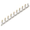 Molex Female Crimp Contact 2.5A Current, Gold Plated Phosphor Bronze, 22 to 28 AWG Wire Size 87396-8051