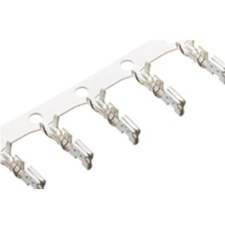 Molex 50802 Series Female Crimp Contact 3A Current 28 AWG Min, 22 AWG Max, Tin Plated Brass 50802-9101