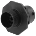 Souriau Sunbank by Eaton Circular Connector, 8 Contacts, Panel Mount, Standard Size, Plug Female, IP68 IP69K Rated UTS7128S