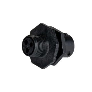 Souriau Sunbank by Eaton Circular Connector 3 Contacts Panel Mount Plug Male IP68 IP69K 250V 16A UTS7103P