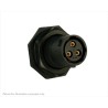 Souriau Sunbank by Eaton Circular Connector, 3 Contacts, Panel Mount, Standard Size, Plug, Female, IP68 IP69K, 16A UTS7103S