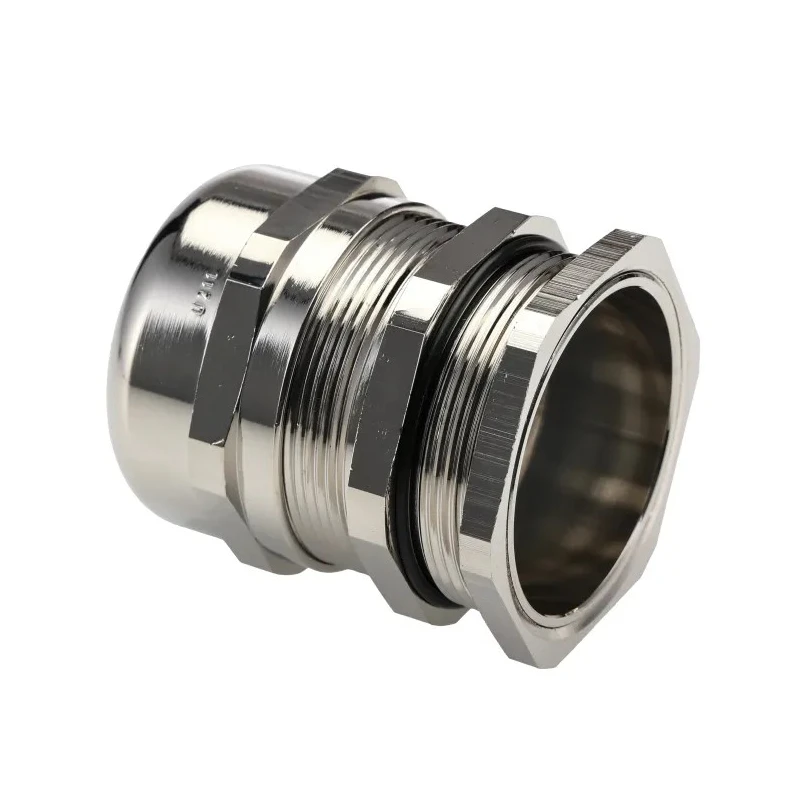 Lapp SKINTOP Series 10 Cable Gland, Nickel-Plated Brass, Suitable for 19-26mm Cable Diameter, PG36 Thread 52003560+52015831