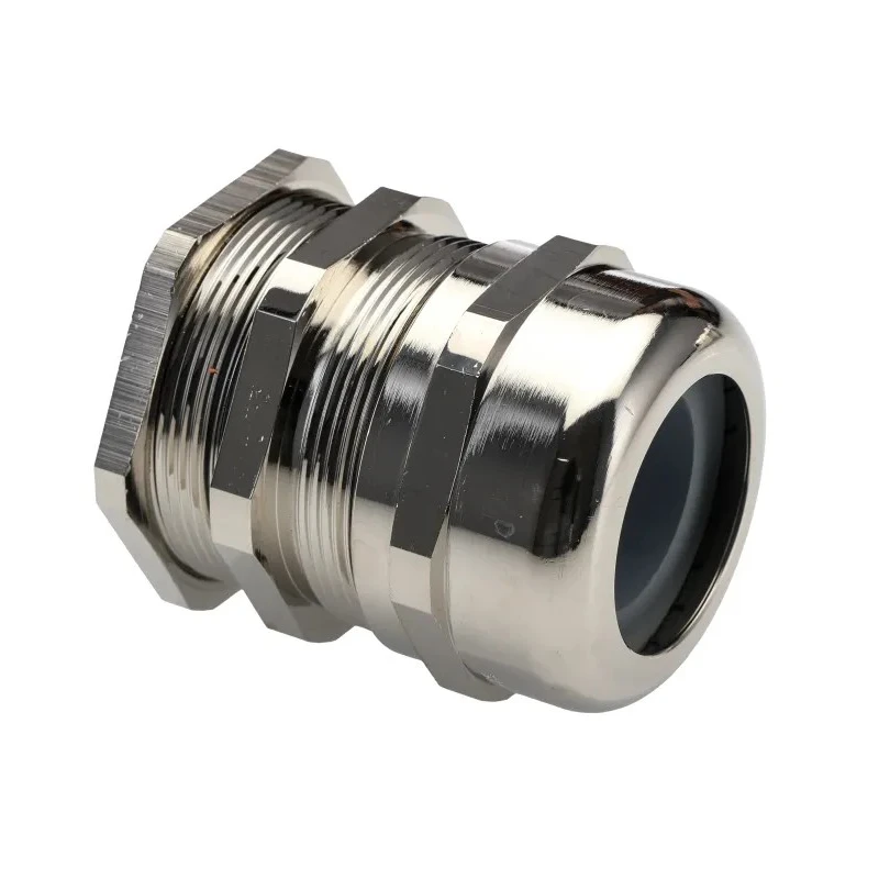 Lapp SKINTOP Series 10 Cable Gland, Nickel-Plated Brass, Suitable for 19-26mm Cable Diameter, PG36 Thread 52003560+52015831
