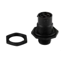 Souriau Sunbank by Eaton Circular Connector, 4 Contacts, Panel Mount, Standard Size, Plug, Female, IP68, IP69K UTS7104S