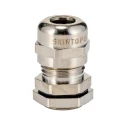Lapp SKINTOP Series 100 Cable Gland, Nickel-Plated Brass, PG7 Thread Size, IP68 Waterproof, 2-5mm Cable 52003490+52015770