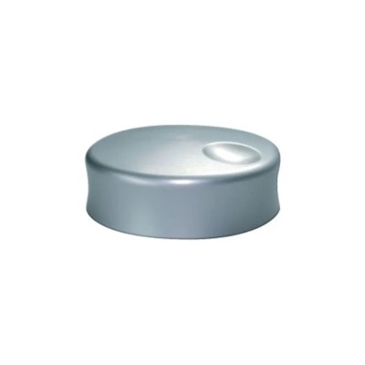 Elma Potentiometer Knob Silver, 39 mm Outside Diameter, 6 mm Shaft Diameter K1-DM-S60