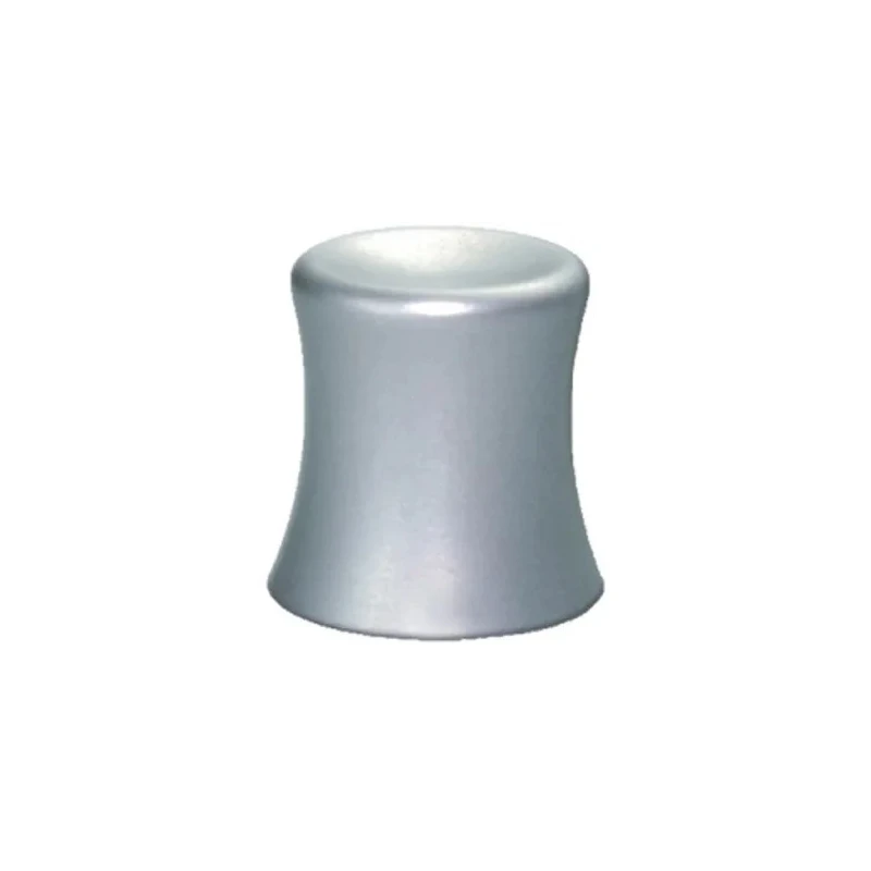 Elma Silver Potentiometer Knob 18 mm Outside Diameter, 6 mm Shaft Diameter K1-SH-S60