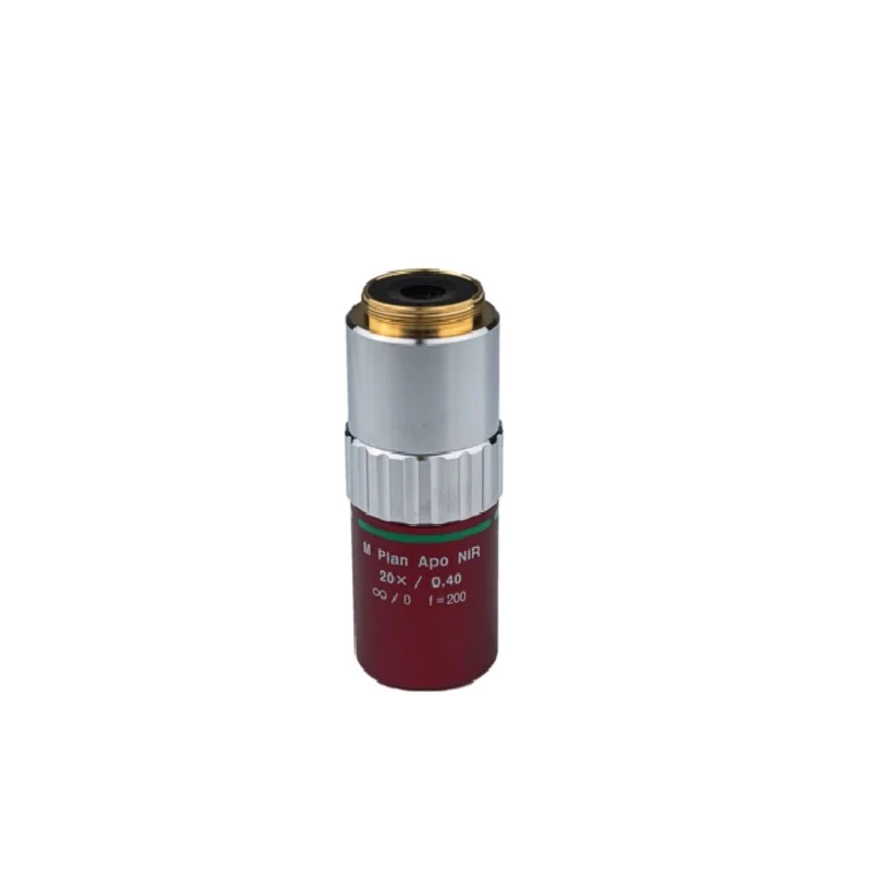 Mitutoyo Long Working Distance Lens for Microscope, Infinity Corrected, Near-Infrared Wavelength Correction 378-824-16