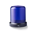 AUER Signal Blue LED Beacon with Multi-Function Light Effects, 110-240V AC, IP66 Polycarbonate Housing 850515313