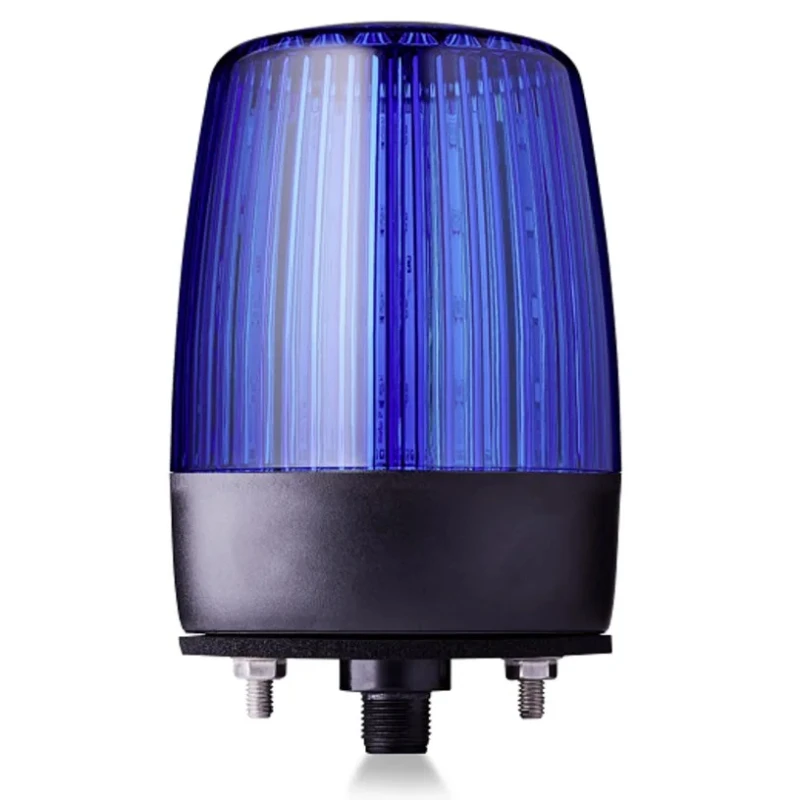 AUER Signal LED Beacon Blue Lens 24V AC/DC Flashing Rotating Steady Strobe IP67 IP69 Polycarbonate PDMC5