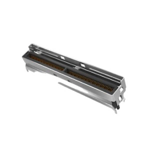 Amphenol Communications Solutions Mini Cool Edge IO Series Vertical Edge Connector, Panel Mount, 74-Contacts G42V16312HR