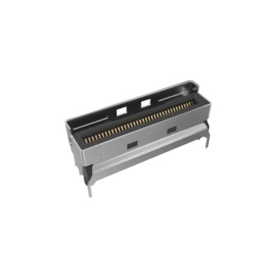 Amphenol Communications Solutions Mini Cool Edge IO Series Vertical Edge Connector Panel 74 Contacts 0.6 mm Pitch G97V22332HR