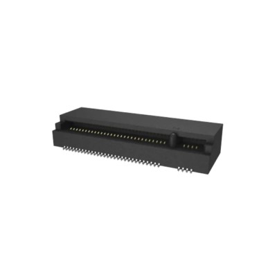Amphenol Communications Solutions M.2 Gen 5 Series Right Angle Edge Connector Female, Board Mount, 67 Contacts MDT850M01501